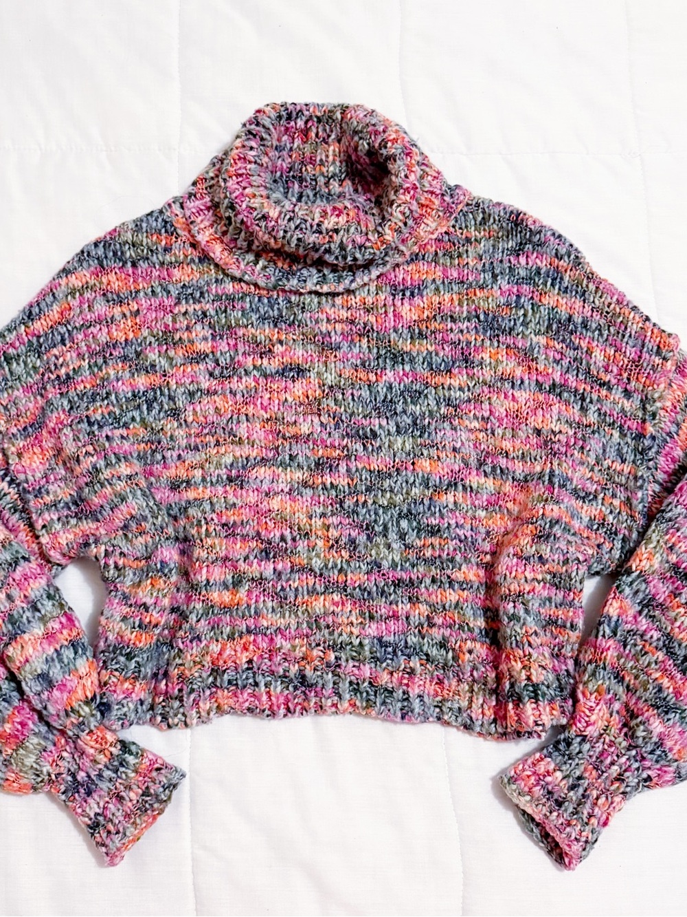 Aerie salmon lightweight hooded sweatshirt